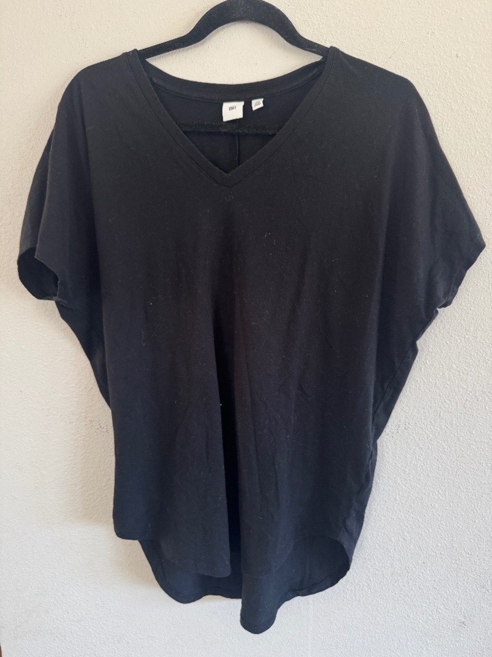 BP Black V-Neck Short Sleeve Top XS